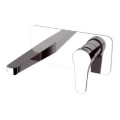 OMEGA miscelatore monocomando da incasso finitura cromo