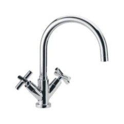 JAX Monoforo lavello con bocca girevole finitura cromo