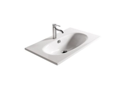 ERGO lavabo cm 75x45xh1,8, monoforo