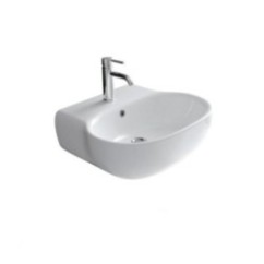 ERGO lavabo cm 55x48xh18, monoforo