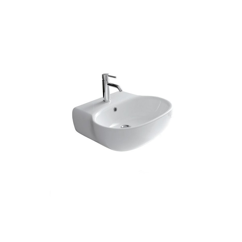 ERGO lavabo cm 55x48xh18, monoforo