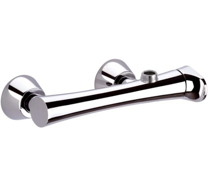 DIVA monocomando doccia esterno con attacco 3/4 M per colonna finitura cromo