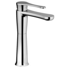 JODY Miscelatore per lavabo con prolunga mm 200 senza scarico finitura nero mat