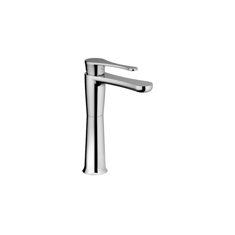 JODY Miscelatore per lavabo con prolunga mm 200 senza scarico finitura bianco mat