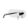 TONDì Monocomando lavabo ad incasso completo di EASY-BOX finitura cromo