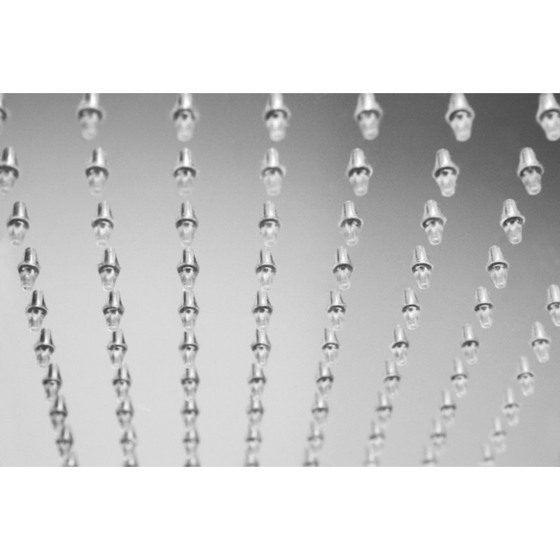 NEPAL 110 Soffione tondo saldato diam. 400 getto a pioggia in acciaio inox finitura super mirror