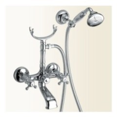 PAPIRO gruppo vasca esterno finitura nickel spazzolato