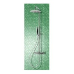 VEGA-E  colonna doccia con miscelatore termostatico