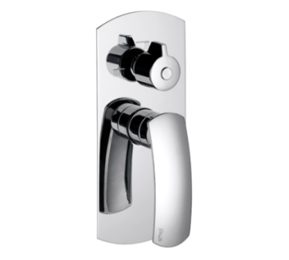 FLO Monocomando doccia incasso tre uscite finitura cromo