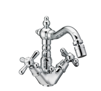 ERICE Gruppo monoforo bidet scarico 1”1/4 finitura cromo