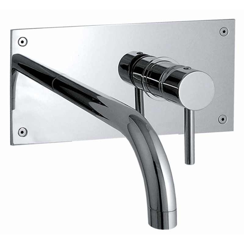 MICRON monocomando lavabo da incasso senza scarico finitura cromo