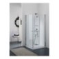 STAR Box doccia Angolare a battente finitura bianco 70 cm trasparente (misura 68/70-68/70 h.185)