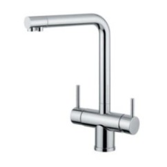 IDEALAQUA miscelatore cucina a 5 vie separate finitura cromo