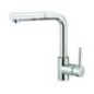HARRY monocomando per lavello con doccia estraibile finitura brushed nickel