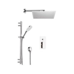 TIARA set doccia completo finitura cromo