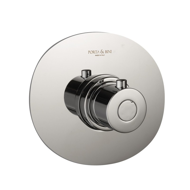 THERMO Termostatico doccia incasso senza arresto finitura nichel satinato