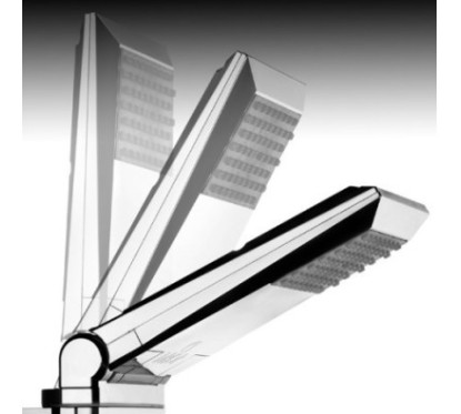 PRISMA pannello doccia monocomando 185 finitura cromo