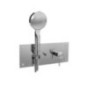 TRENDY Monocomando incasso doccia con deviatore e kit doccia finitura cromo