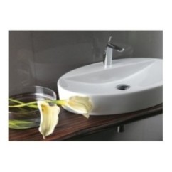 NICOLE lavabo monoforo da appoggio