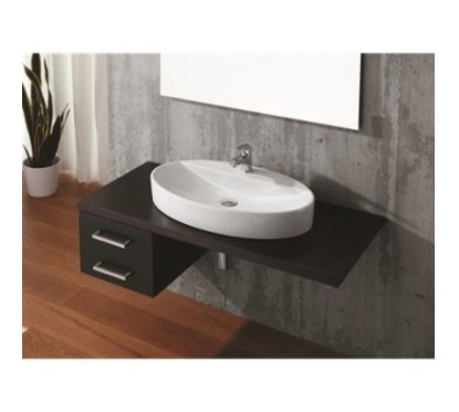 NICOLE lavabo monoforo da appoggio