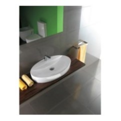 NICOLE lavabo monoforo da appoggio