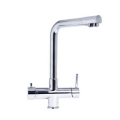 DELUXE miscelatore cucina 5 vie cromo