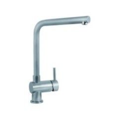 INOXA31S miscelatore monocomando in acciaio inox con canna a 90°