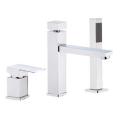 SKYLINE monocomando bordo vasca finitura cromo