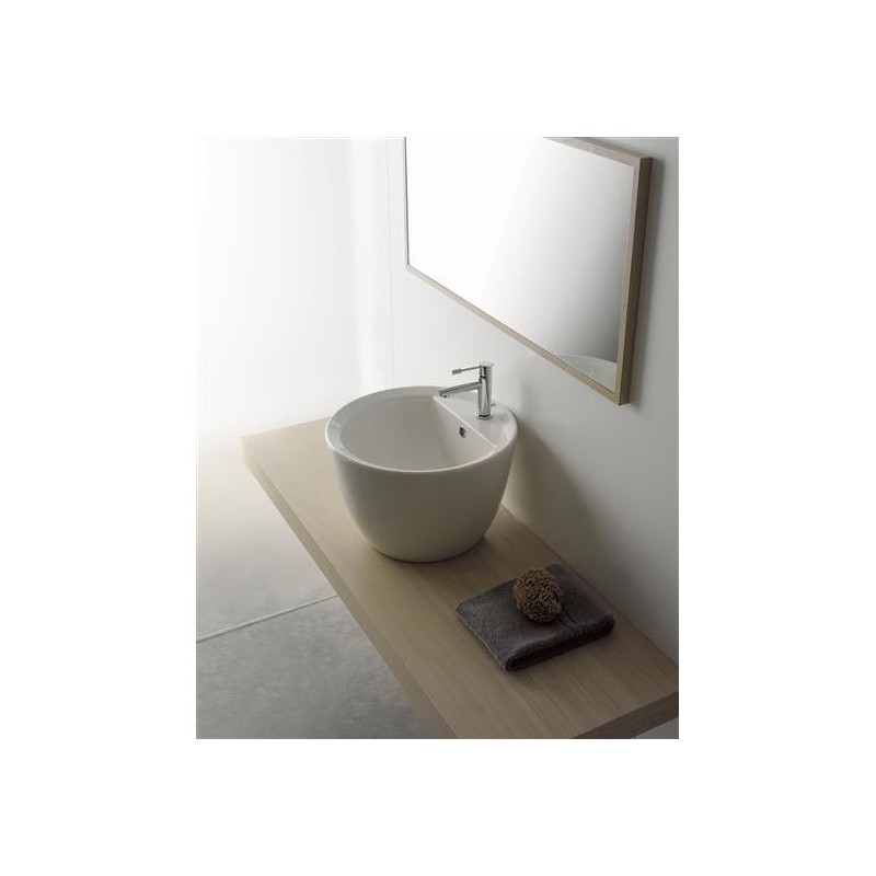 MATTY TONDO lavabo da appoggio