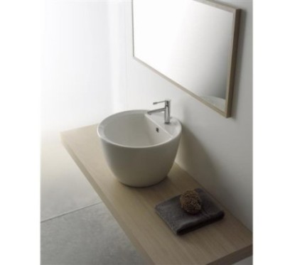 MATTY TONDO lavabo da appoggio