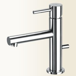 HEOS Miscelatore monocomando per lavabo finitura cromo