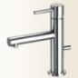 HEOS Miscelatore monocomando per lavabo finitura cromo