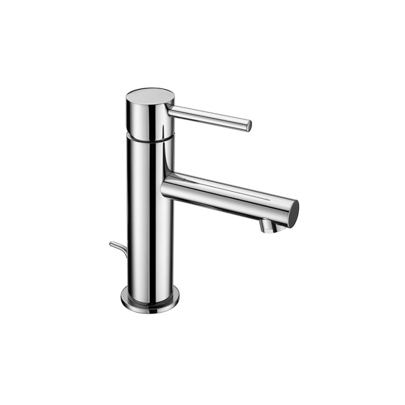 DOMUS miscelatore monocomando per lavabo finitura vintage black