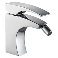 LASER Monocomando bidet con scarico automatico finitura cromo