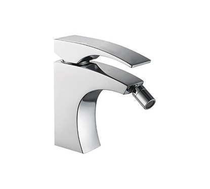 LASER Monocomando bidet con scarico automatico finitura cromo