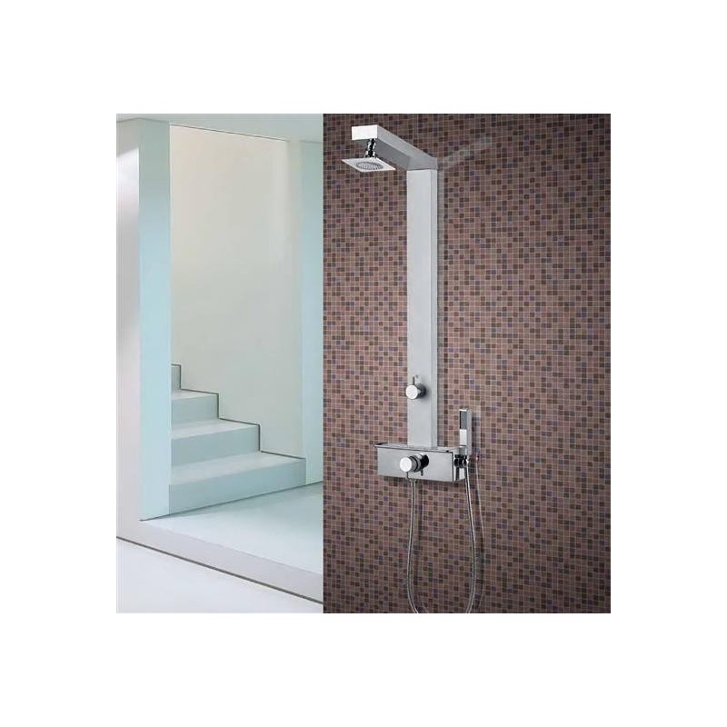 GEMMA Q1 PLUS pannello doccia miscelatore monocomando