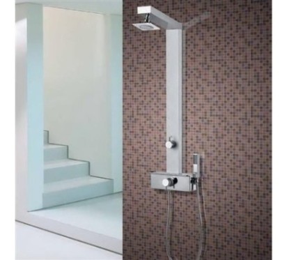 GEMMA Q1 PLUS pannello doccia miscelatore monocomando