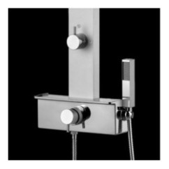 GEMMA Q1 PLUS pannello doccia miscelatore monocomando