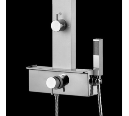 GEMMA Q1 PLUS pannello doccia miscelatore monocomando