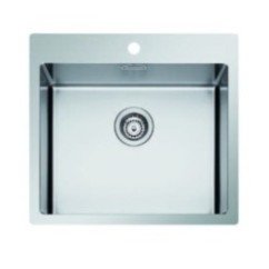 MAKI MIX-R lavello in acciaio inox a una vasca finitura satinato