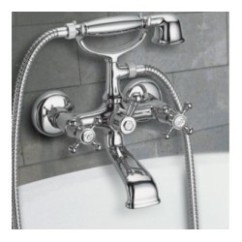 ARAMIS gruppo vasca esterno finitura vecchio bronzo