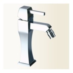 CHARLOTTE miscelatore monocomando bidet finitura nickel spazzolato