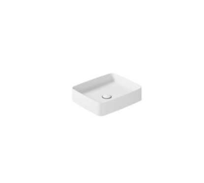 SMARTB Lavabo da appoggio 38x45 finitura bianco mat