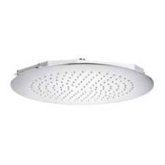GEO Soffione a soffitto da incasso diam.380 in acciaio inox
