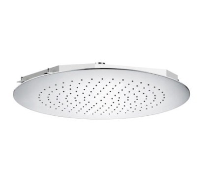 GEO Soffione a soffitto da incasso diam.380 in acciaio inox