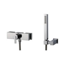 FILO miscelatore doccia esterno con kit finitura cromo