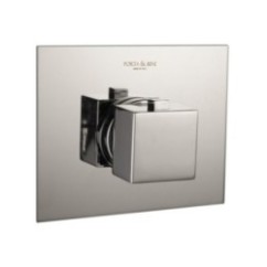 THERMO Termostatico doccia incasso senza arresto finitura nero opaco