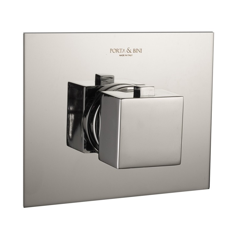 THERMO Termostatico doccia incasso senza arresto finitura nero opaco