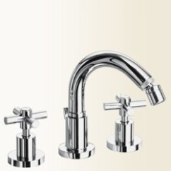 YUPPY Batteria per bidet finitura cromo