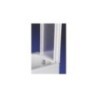 FERBOX - KETCH Pieghevole vasca finitura bianco 3 ANTE acrilico (misura 140 h.140)
